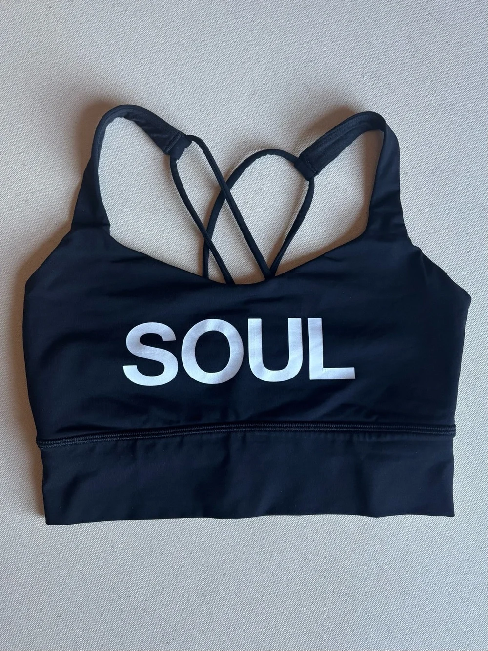 Lululemon x SoulCycle Free To Be Moved Longline Sports Bra - Size 6